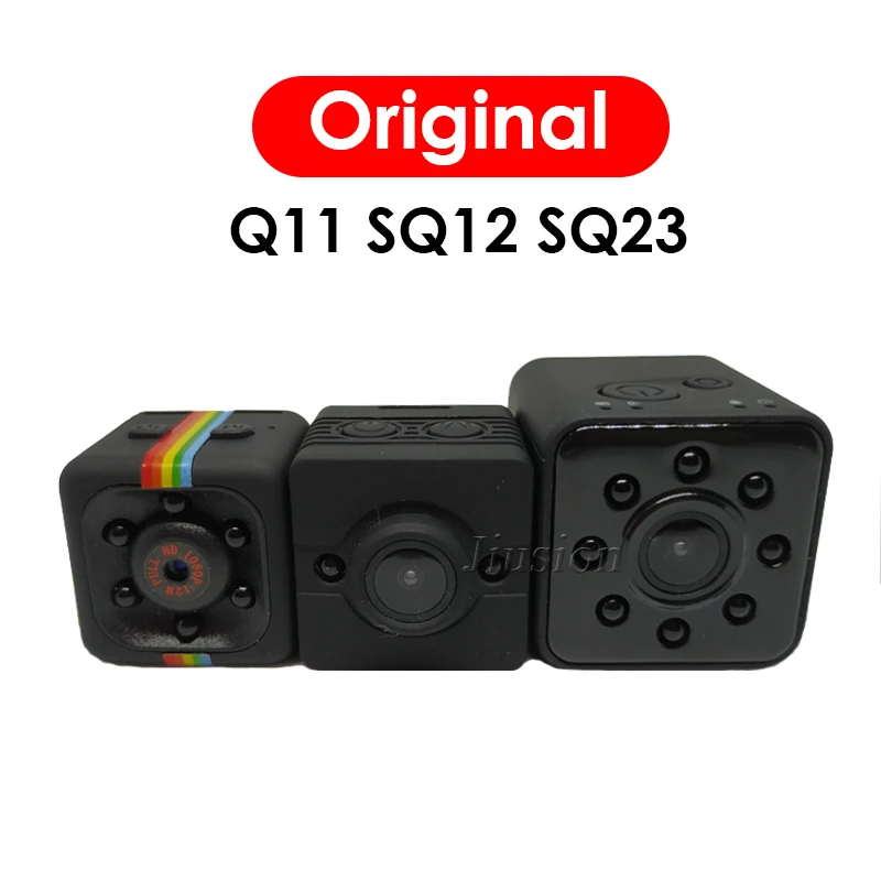 Minicámara HD Original SQ11 SQ12 SQ23, videocámara de acción pequeña, Espia, DV, Micro cuerpo, Kamera Gizli, compatible con tarjeta TF oculta