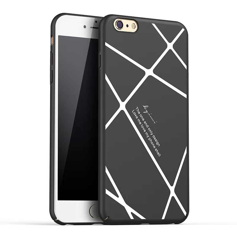 Ультратонкий матовый Жесткий Чехол для iPhone 6 6s 7 8 Plus|cover for huawei|cover designcover |