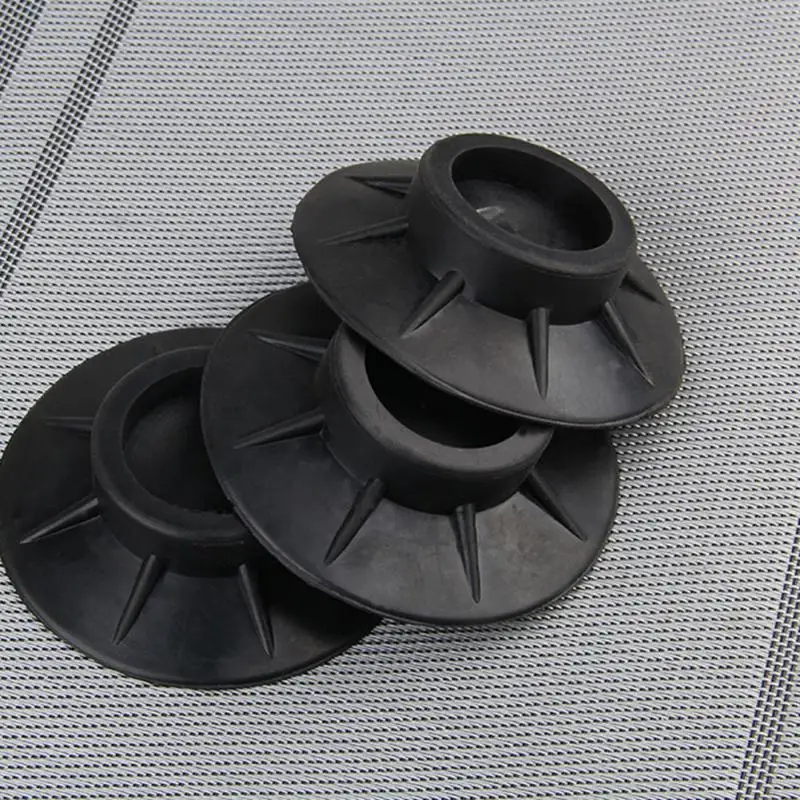 4 шт. коврик эластичность черной мебели анти Вибрация защитные резиновые ножки