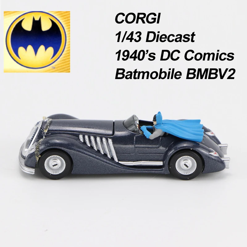 1:43 мерцание Бэтмен 1940 х DC COMICS BATMOBILE|Роботы и животные с ДУ| |