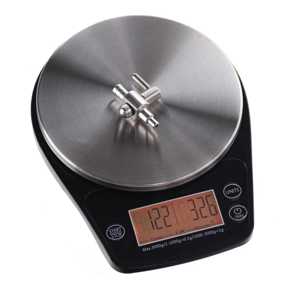 Эко кофе V60 капельная Кофеварка Мини цифровые электронные весы с таймером 0,1-3000 г кухонные весы