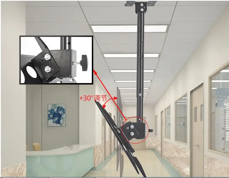 32-55 &quotпотолочное крепление для телевизора 360 градусов полное движение свободный