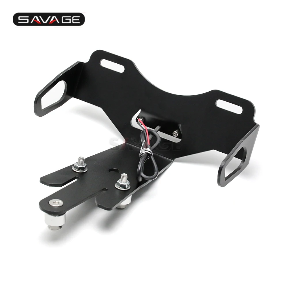 Держатель номерного знака светодиодный светильник для KAWASAKI ER-6N ER-6F ER6N ER6F 2012- 15 16 14 13 мотоцикл хвост аккуратные предохранительный нейтрализатор