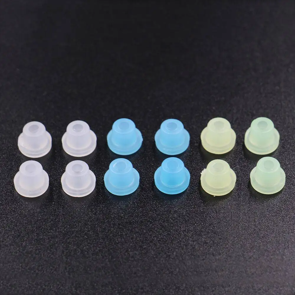 200 шт. разноцветные новые резиновые втулки для татуировок разных цветов набор