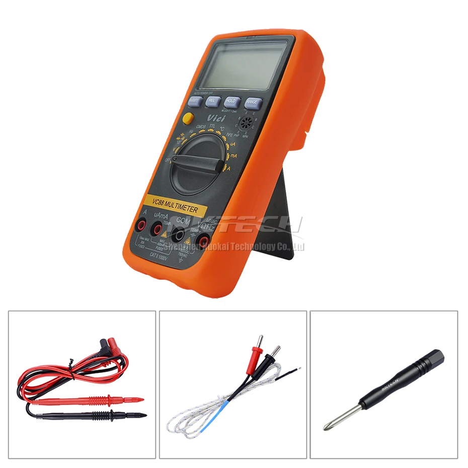 Цифровой мультиметр VICI VC88 Автоматический диапазон температура мультиметра