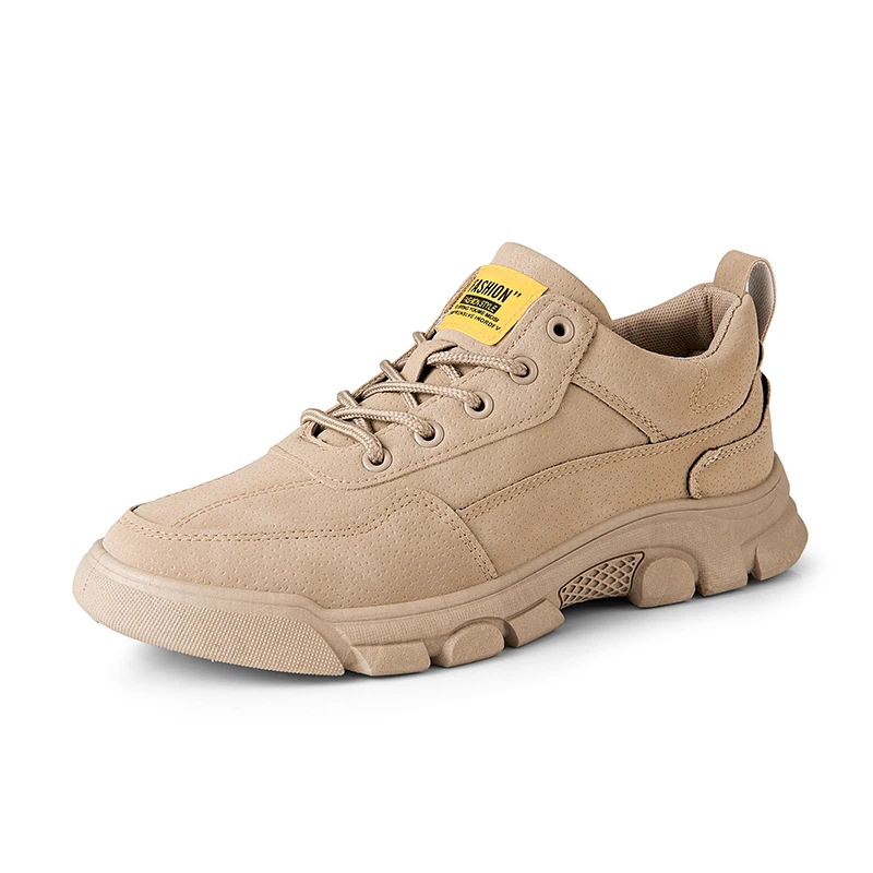 

Outdoor Thick Sole Martin Tooling Shoes for Men Suede Leather Comfort British Style Men's Shoes Fashion Antiskid Casual Sneakers