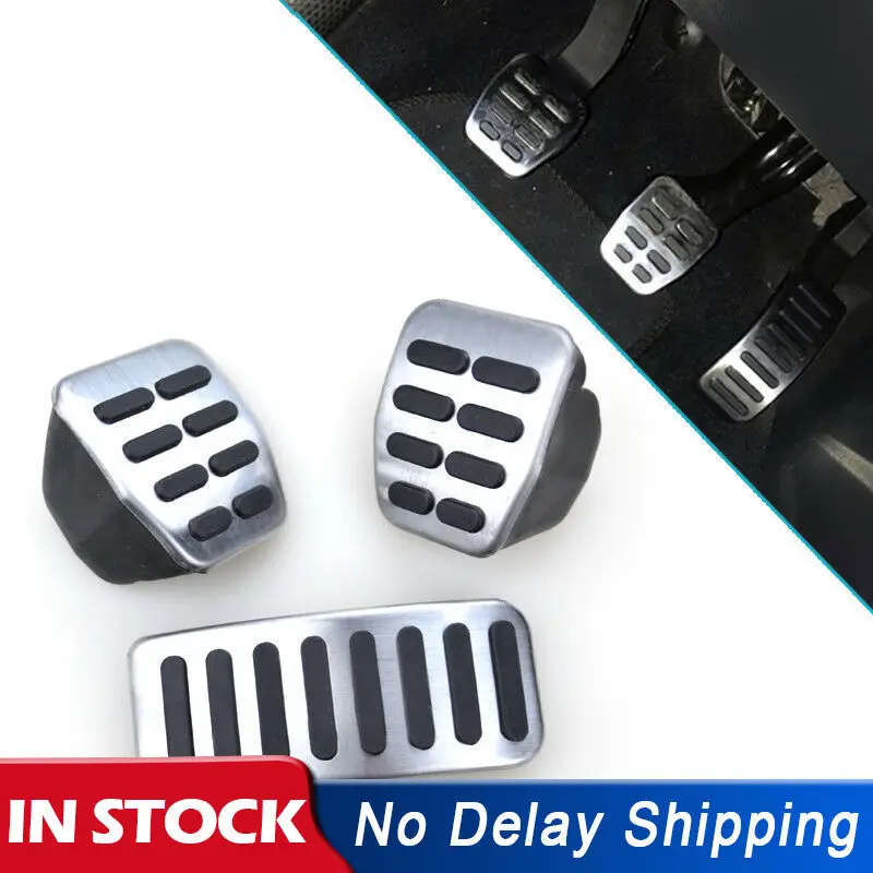 1 комплект нержавеющая сталь автомобильный клатч газовый акселератор педаль