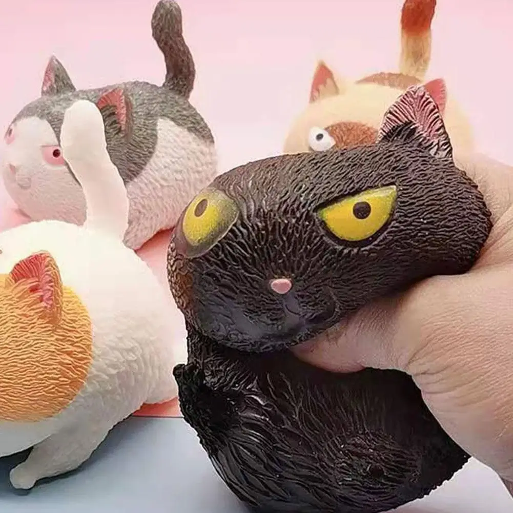 

Stress Relief Toys Slow Ice Cream Cat Cute Cartoon Decompression Toy Pinch Soft Squishy Fidget Toys Anti Stress Unzip Series Toy