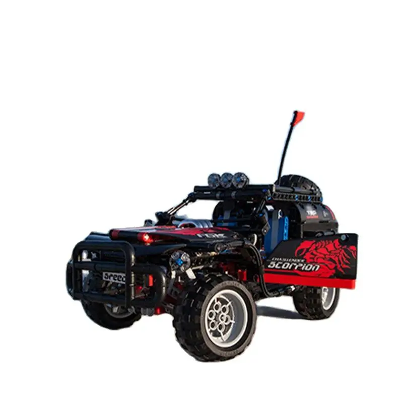 

High-tech Series SUV Pull Back Technic Car Building Blocks 3D Model Off-road Vehicle Bricks Children Birthday Toys Gifts 750PCS