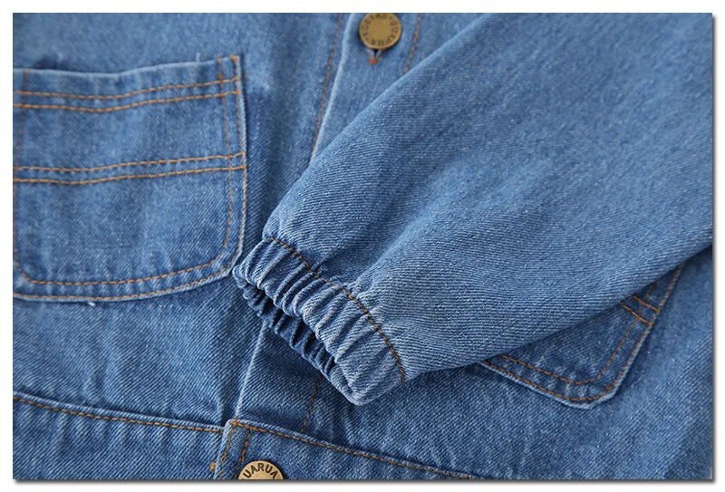 DIIMUU топы для маленьких мальчиков и девочек одежда джинсовое пальто куртки