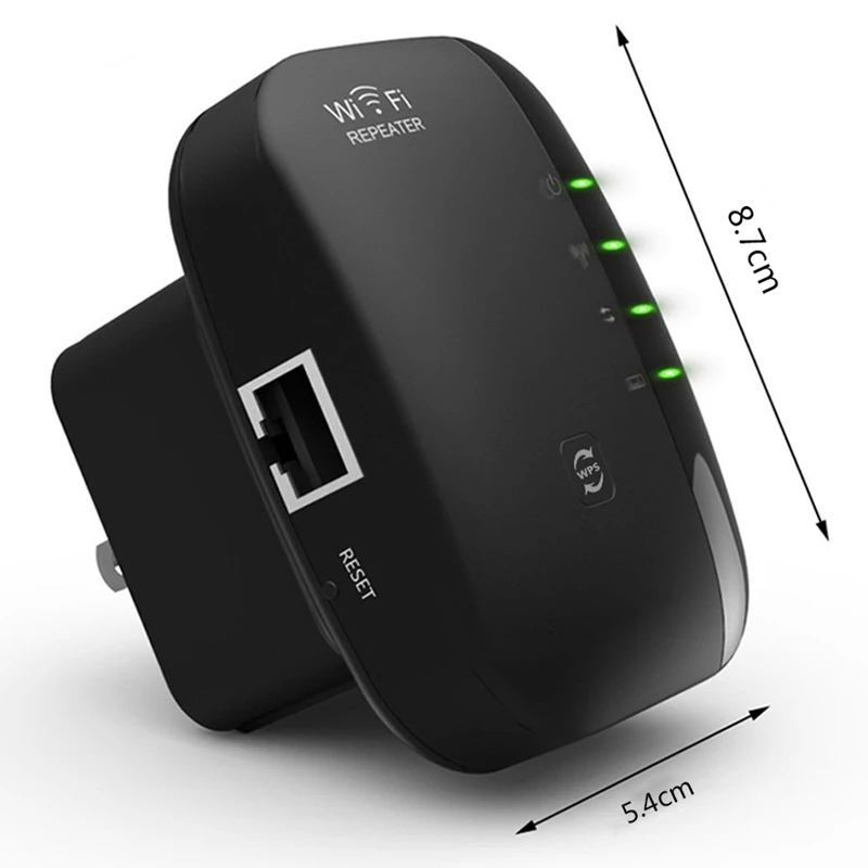 Wifi Repeater/Router/Acess Point AP 300Mbps Signal Amplifier Wireless Booster Extender 802.11n/B/G Wps(US Plug) | Электроника