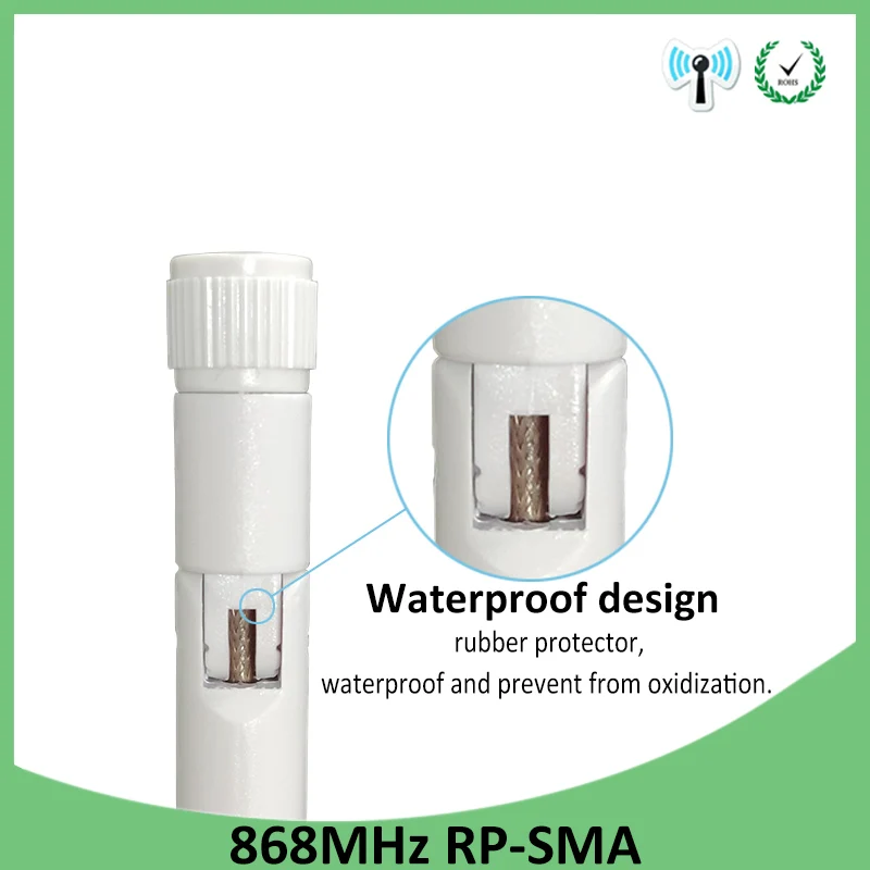 EOTH 20pcs 868mhz antenna 3dbi sma female 915mhz lora antene iot module lorawan antene ipex 1 SMA male pigtail Extension Cable