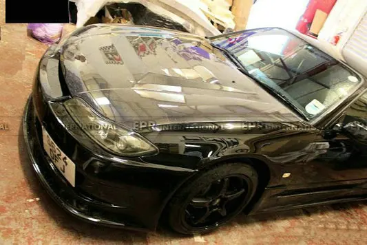 Для Nissan S15 Silvia Carbon Fiber NIS Hood Aero Body Kit Trim Racing Part для Tuning Vent Hood|Капоты| |