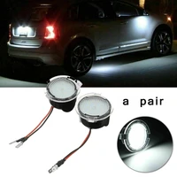 2pcs 18 led license plate light for ford f 150 range mustang waterproof under side mirror puddle lights car signal lamp bright