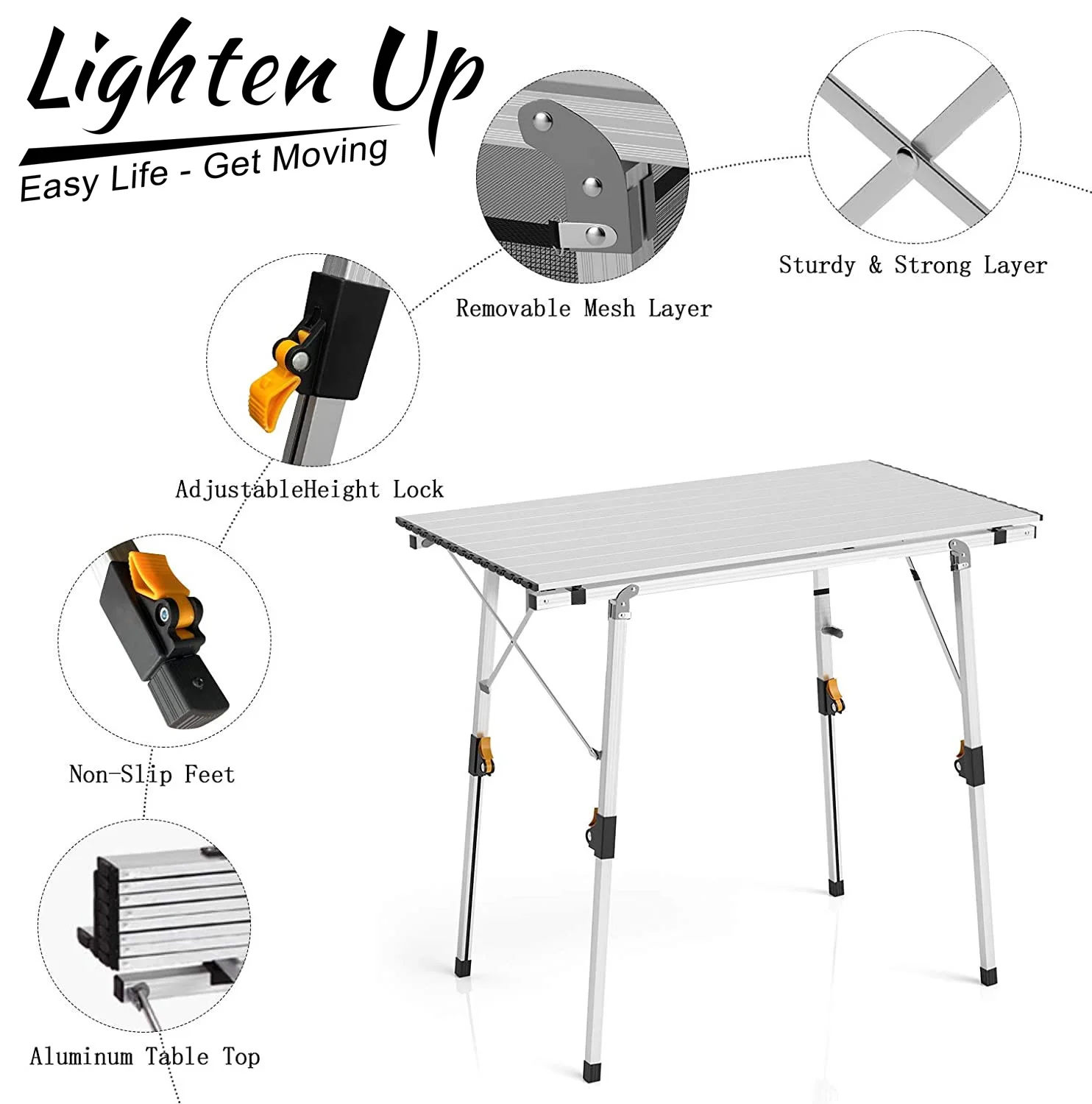 

Lighten Up camping kitchen