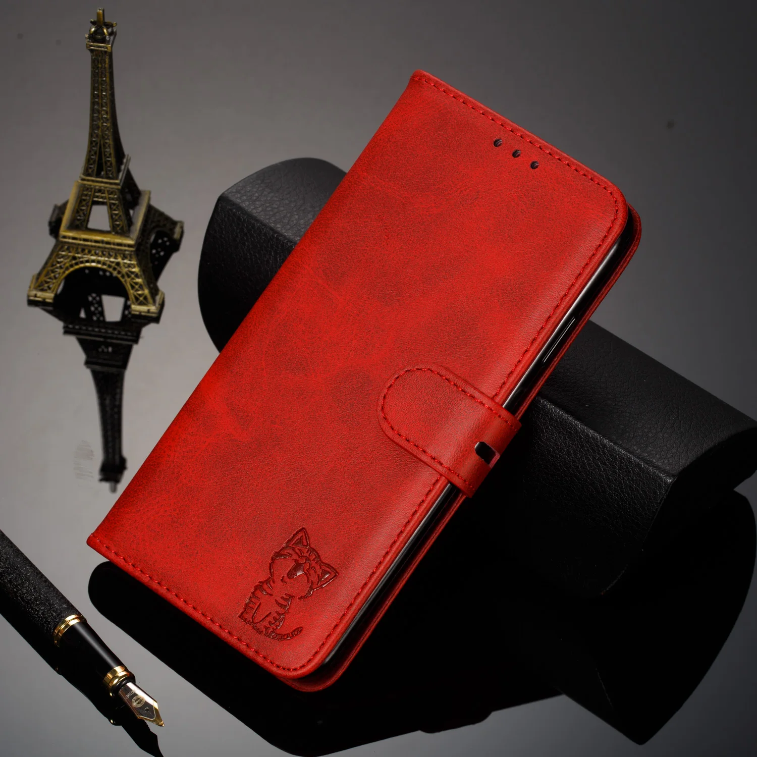 

Flip Leather Phone Case for Samsung Galaxy S21 FE Ultra Plus Leather Cover Magnetic Wallet Coque Holder Scratch Resistant Fundas