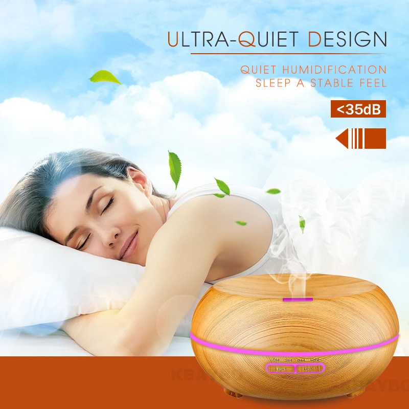 Ультразвуковой увлажнитель воздуха с эфирными маслами 200 мл для офиса дома