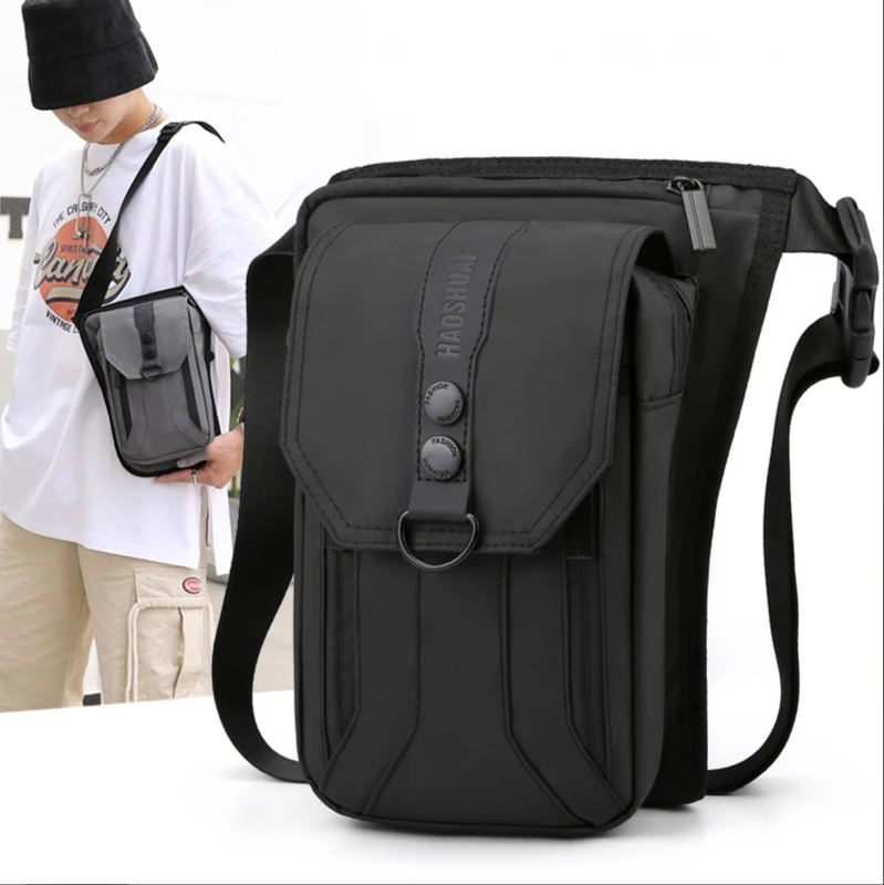 

Nylon Waist Packs Sling Bag Crossbody Drop Leg Bag Military Motorcycle Multi-purpose Messenger Shoulder Belt Hip Bum Bags