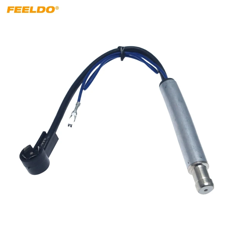 FEELDO 10 шт. автомобиля Радио Стерео антенна преобразует ISO женский в Мужской Разъем