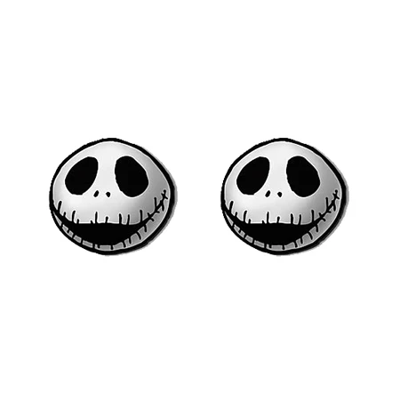 1 Новинка, серьги "Кошмар перед Рождеством", сережки Sally And Jack, серебряные эпоксидные сережки, акриловые сережки - Окраска металла: 1
