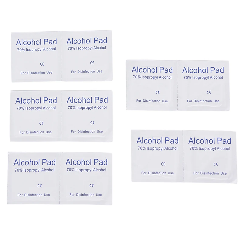 10 шт. одноразовые алкоголь дезинфекции салфетки устройство для наружного