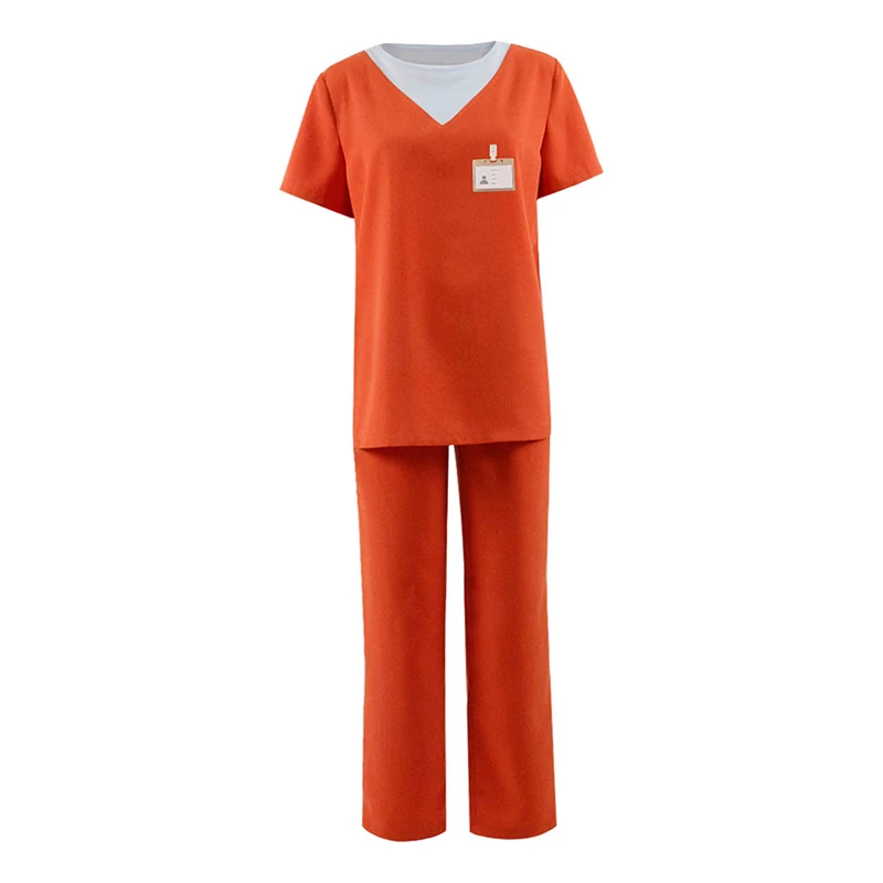 Cossky Piper Chapman Косплей Костюм оранжевая форма женский костюм для Хэллоуин |