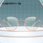Женские очки с защитой от синего света merry's, дизайнерские винтажные круглые компьютерные очки с защитой от синего света, S2500FLG