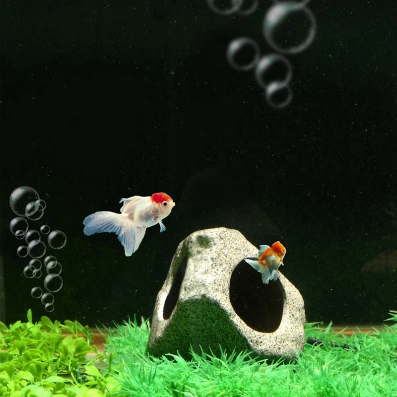 

Cave Aquarium Decoration Breeding Shelter Rock Stone Fish Tank Decoration