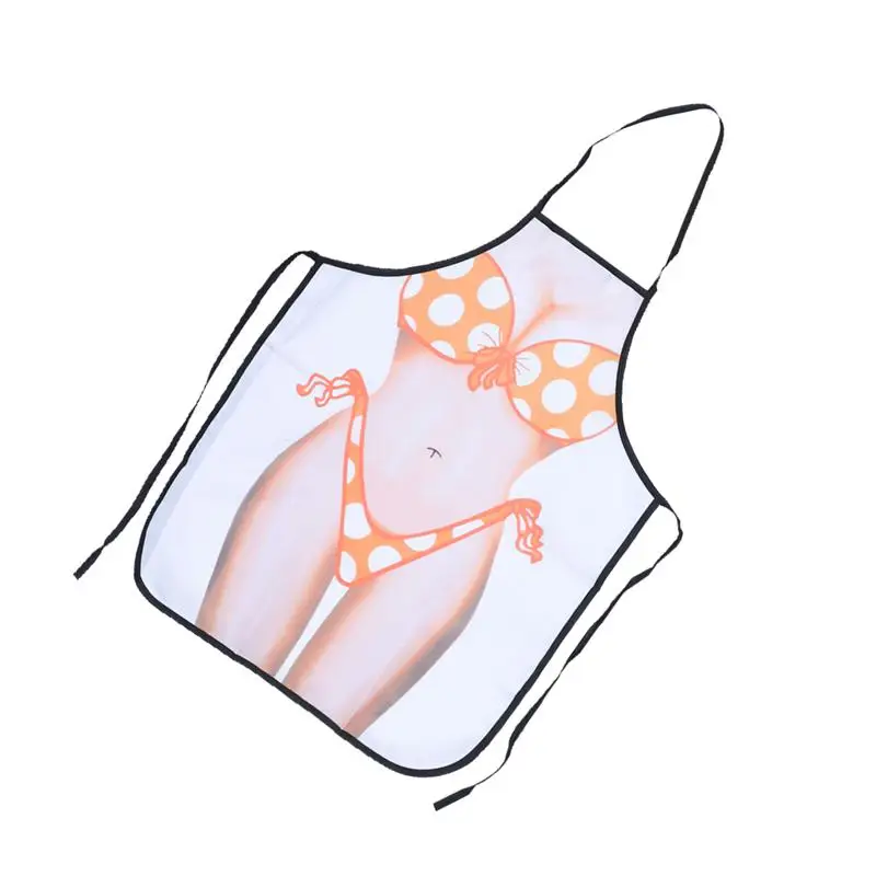 1 шт. кухонный фартук креативные забавные жироустойчивые сексуальные бикини с