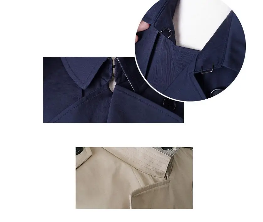 

long male 2021 Spring Men jacket double-breasted Fashion windbreaker mens Brand Overcoat Tidal belt Business Casual coat