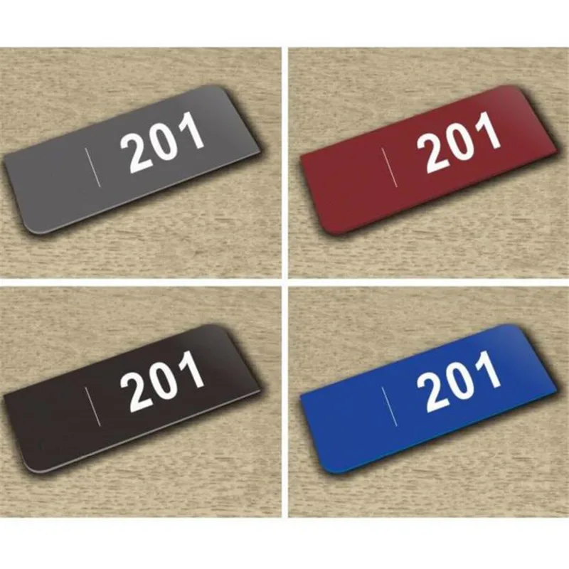 Большой современный номер дома акриловая дверь адрес знак дом отель квартира