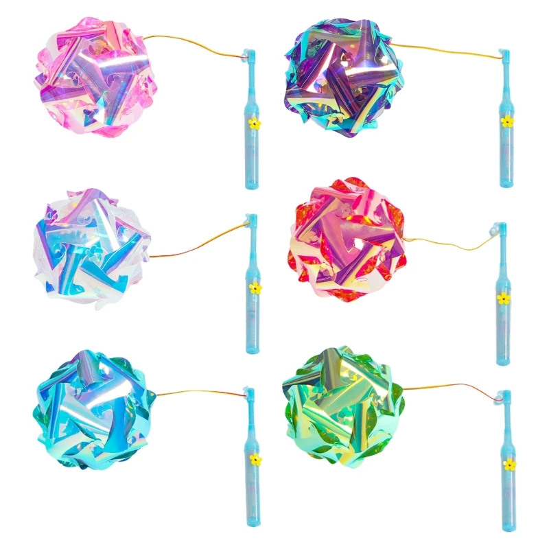 Цветной светящийся портативный мигающий светодиодный светильник детская