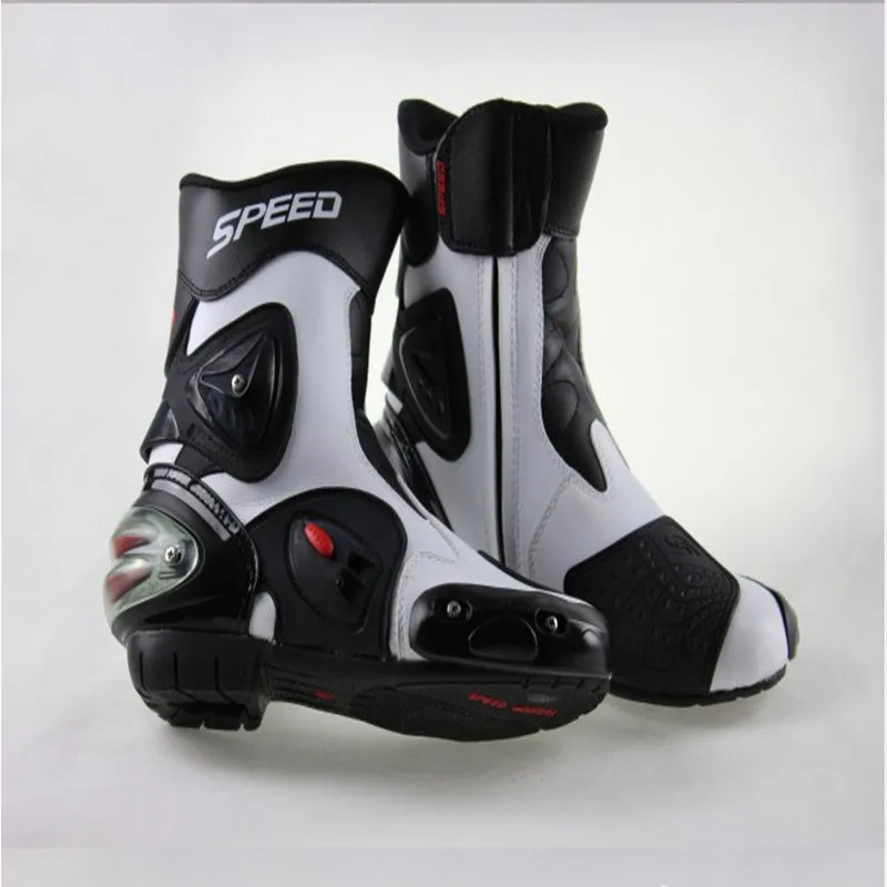 PRO-BIKER SPEED BIKERS; ботинки для мотогонок; ботинки для езды на мотоцикле; мужские ботинки для мотокросса по бездорожью; байкерские ботинки; Байкерская обувь; A004
