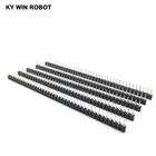 5-10 шт.лот 40 P гнездовой разъем 1x40 пин 2,54 круглый гнездовой штыревой разъем 1*40 отверстие одиночный ряд иглы для сиденья