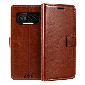case for oukitel f150 b2021 wallet premium pu leather magnetic case cover with card holder and kickstand for oukitel bison 2021 free global shipping
