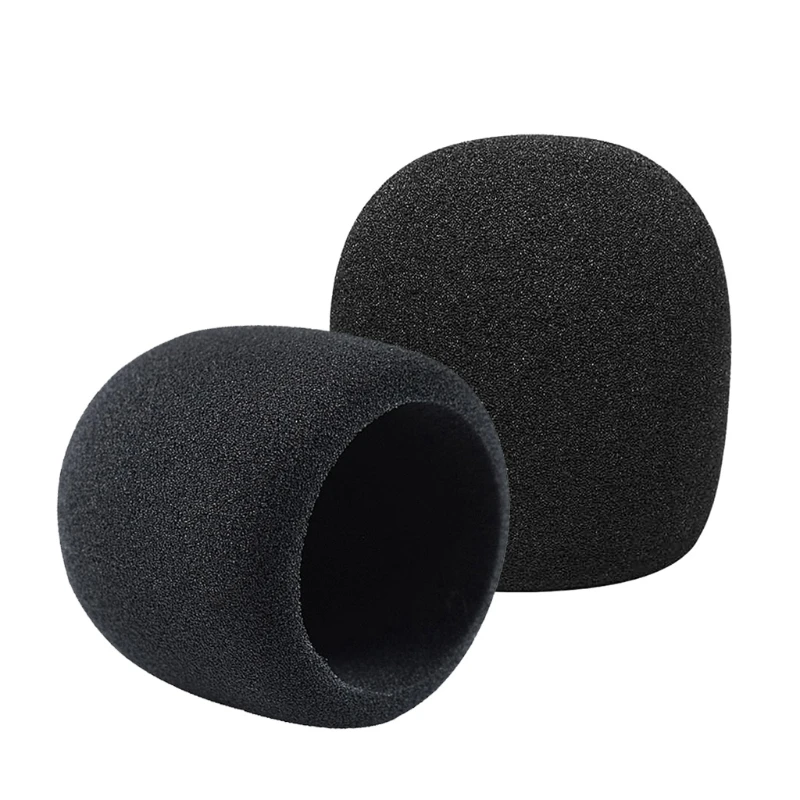 Mini-size Mic Cover Handheld Microphone Accessories Compatible with KMC300 500 Mic Sponge Windscreen Pull-resistant Foam
