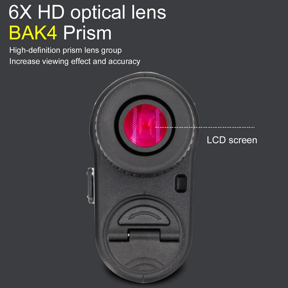 Telescope Laser Rangefinder High Precision Golf KM-M450/KM-M600 Multifunctional 6X Magnification | Инструменты