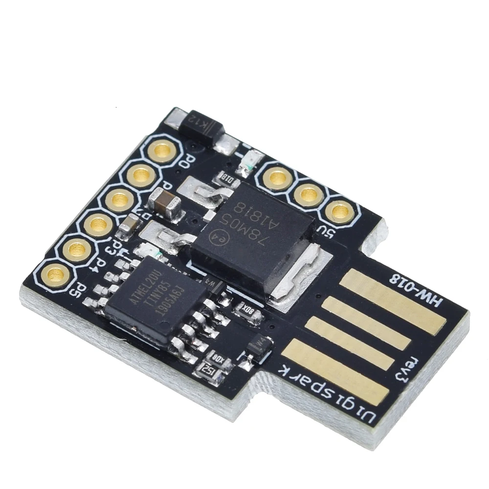 ShengYang 1 шт. GY Digispark kickstarter миниатюрная Минимальная макетная плата ATTINY85 модуль для Arduino usb Attiny85-20pu DIP