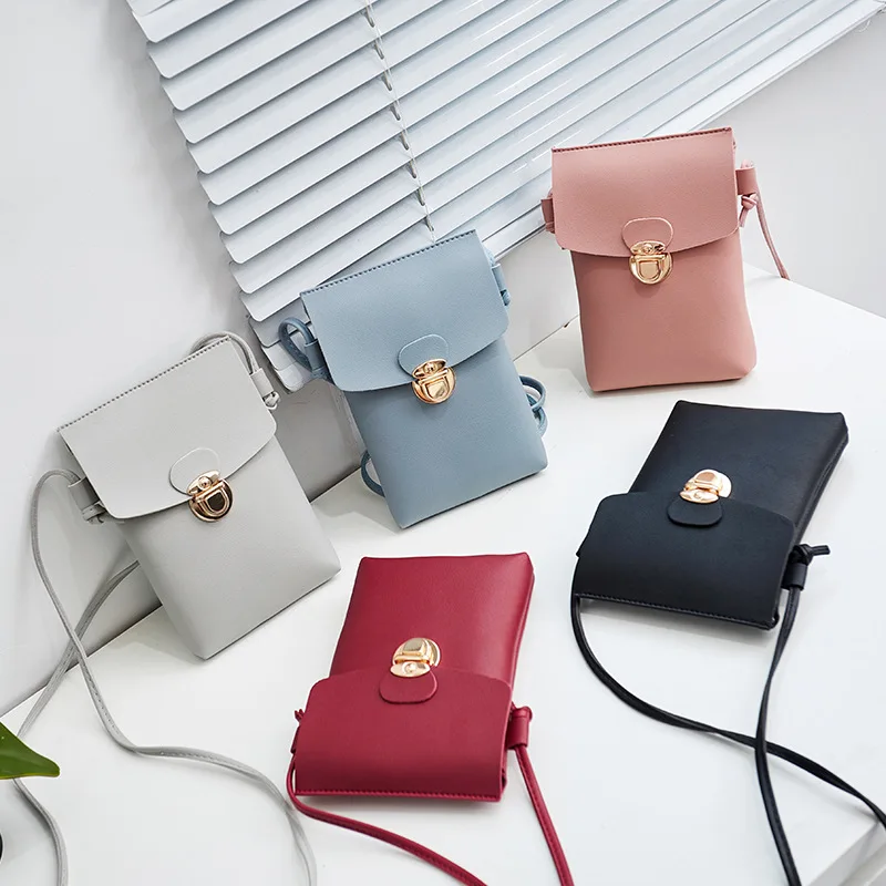 Новая сумка для телефона мини PU Crossody сотовый телефон наличные мессенджер