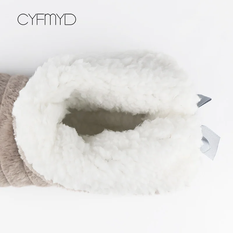 Women's Shoes Fur Slippers for Home 2022 Butterfly-knot Furry House Shoes Bedroom Slippers Girls Warm Soft Indoor Boots Slippers