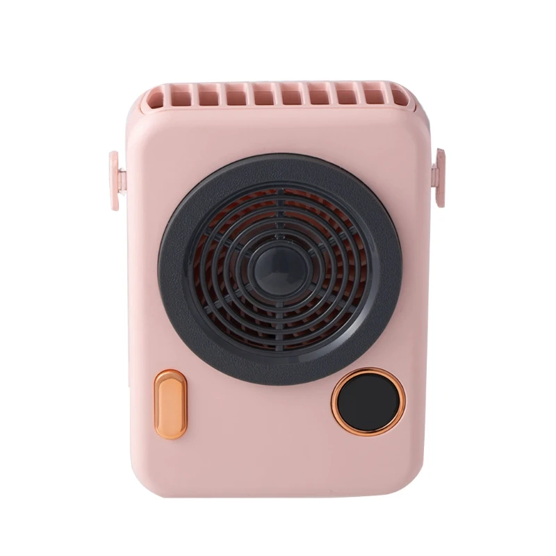 

Mini USB Neck Fan 5V Cooler Rechargeable Ventilador Outdoor Travel Handheld Portable Silent Small Fans Office Cooling