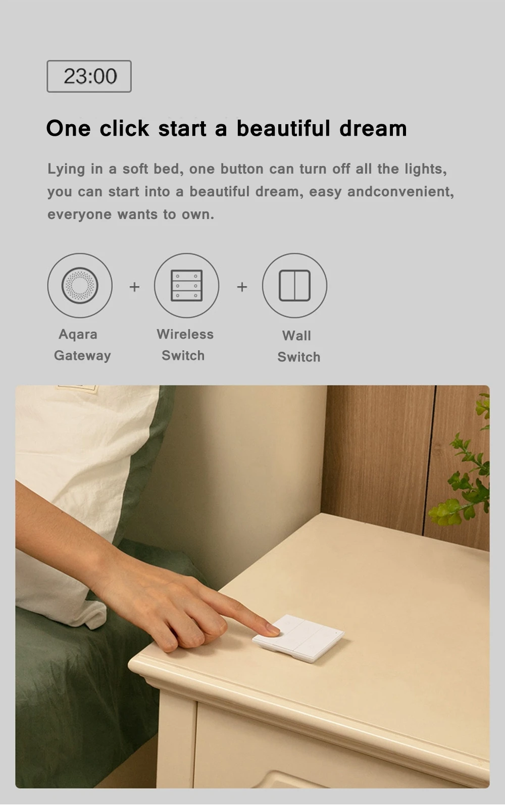 Новая международная версия Xiaomi Aqara opply беспроводной умный переключатель ZigBee 3,0 работает с Mijia App Apple HomeKit настенный переключатель