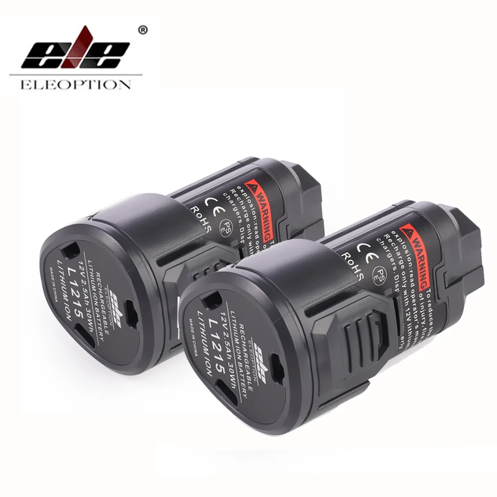 Аккумулятор литиевый для AEG Ridgid L1215 BS12C BS12C2 BSS12C L1215P L1215R 3000 мАч 12 В | Электроника