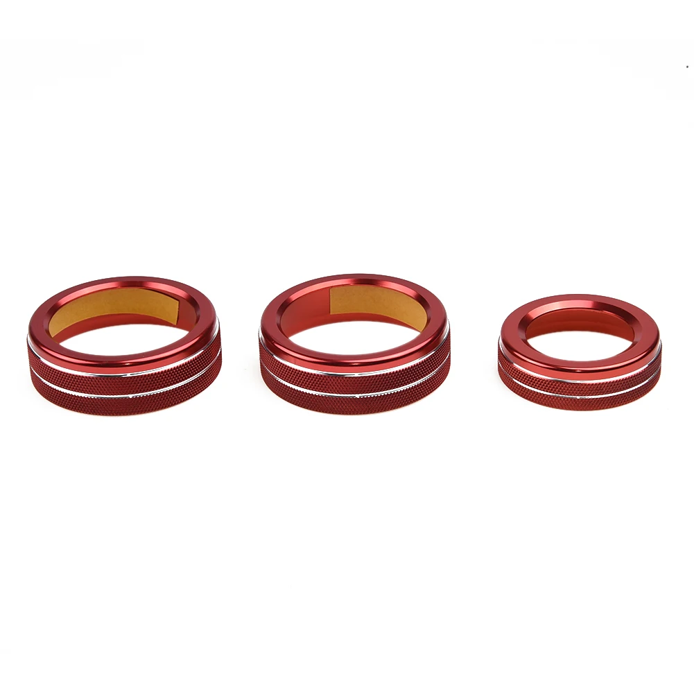 

3pcs Decorative Covers For Mercedes-Benz A B CLA GLA Class Red Engine New