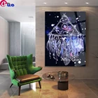 Ловец снов, стеклянная настенная вышивка, квадратнаякруглая вышивка сделай сам, алмазная живопись, вышивка крестиком 5D Стразы, домашний декор