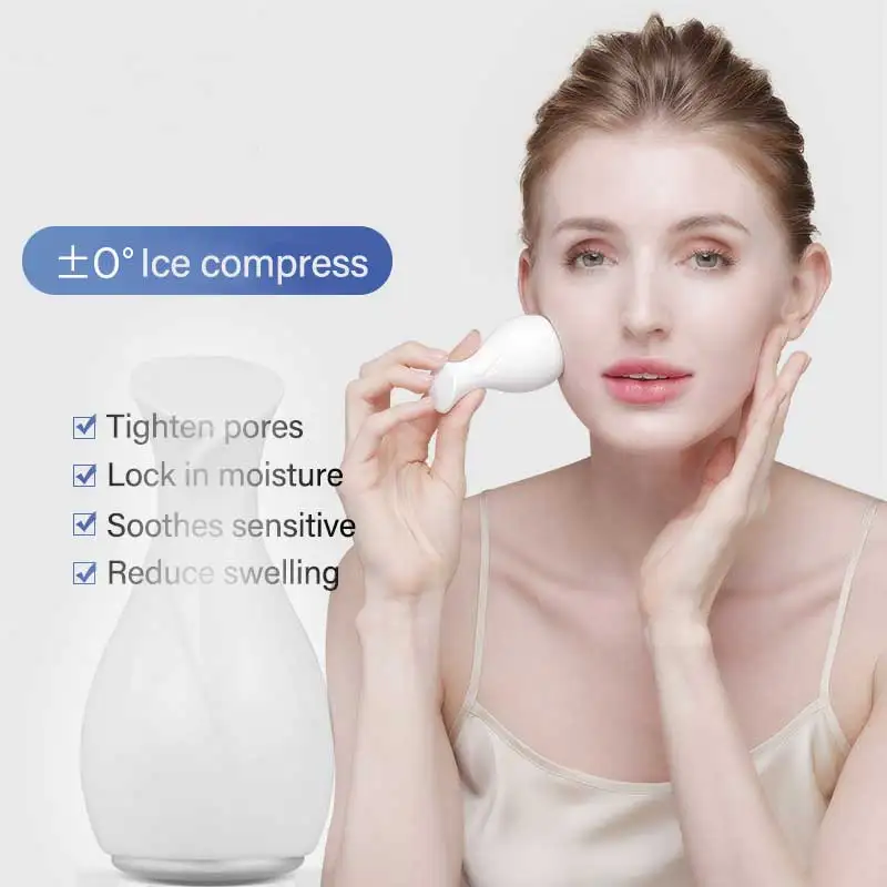 

Portable Face Massager Facial Beauty Machine No Electricity Repair Sunburn Skin Rejuvenation Cold Compress Face Skin Care Tool
