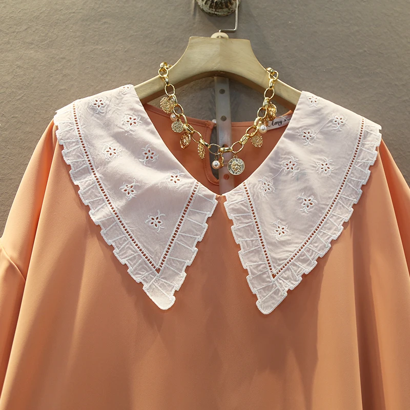 Женское платье с коротким рукавом [EWQ] повседневное однотонное в стиле пэчворк