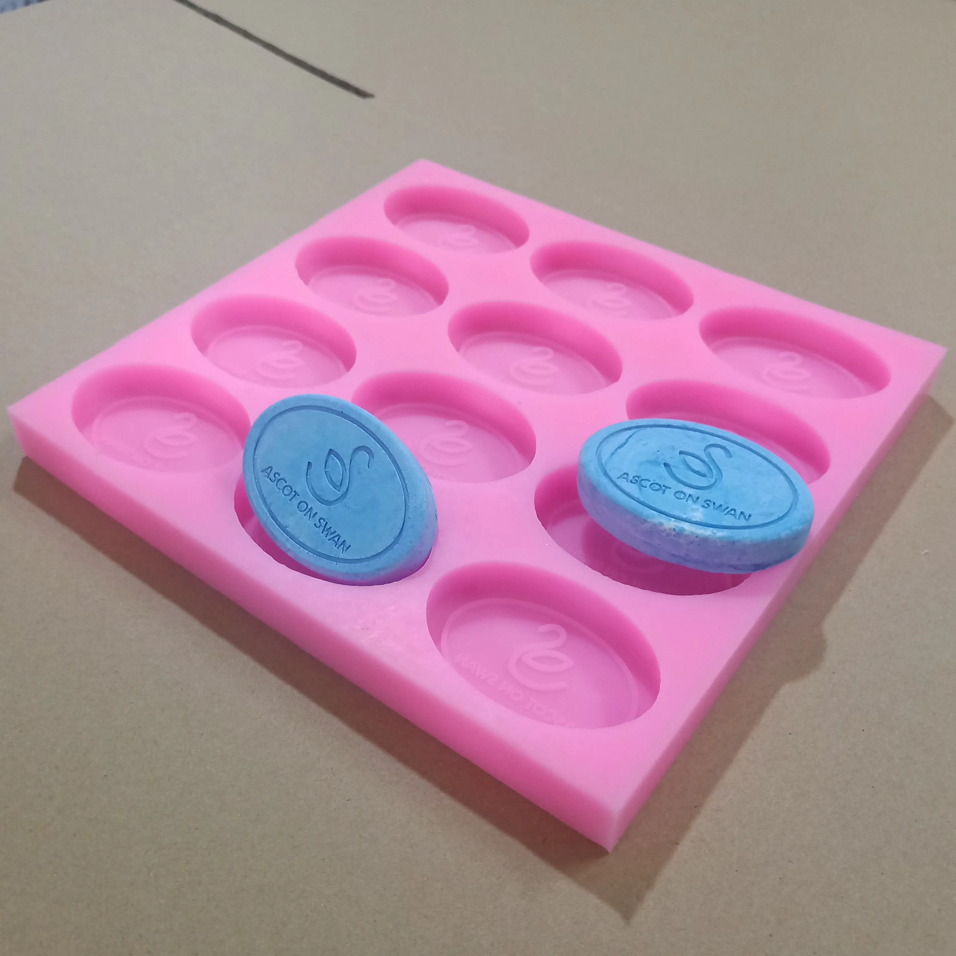 Несколько полостей специальная силиконовая форма отельное кусковое мыло формы