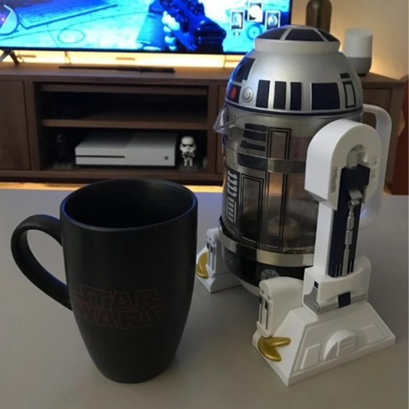 Мини-кофемашина Star Wars R2D2 кофейник с изоляцией кухонный инструмент для