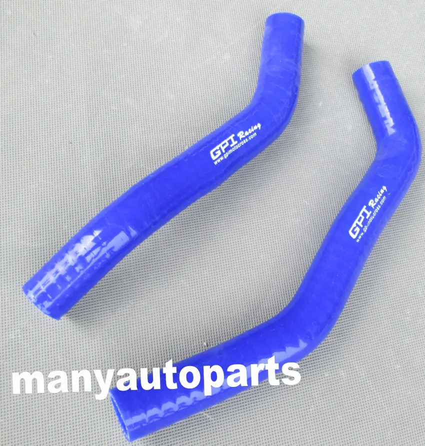 Для YAMAHA YZ85 YZ 85 96 13 97 98 99 00 01 02 силиконовый шланг радиатора комплект синий|kit blue|kit